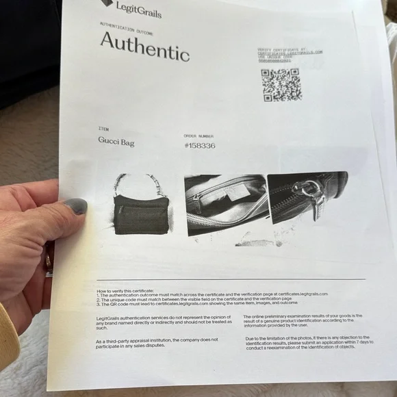 Gucci black bamboo handle bag vintage with COA - Picture 17 of 17